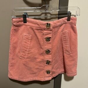 Forever 21 Pink Denim Skirt